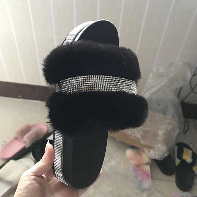OrthoCare Fluffy Bling Slippers - Unique Style And Comfort