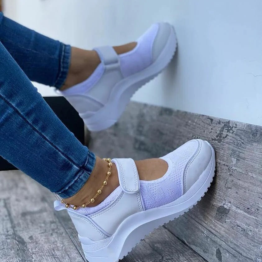 Mary | Orthopedic Slip-On Wedge Sneakers