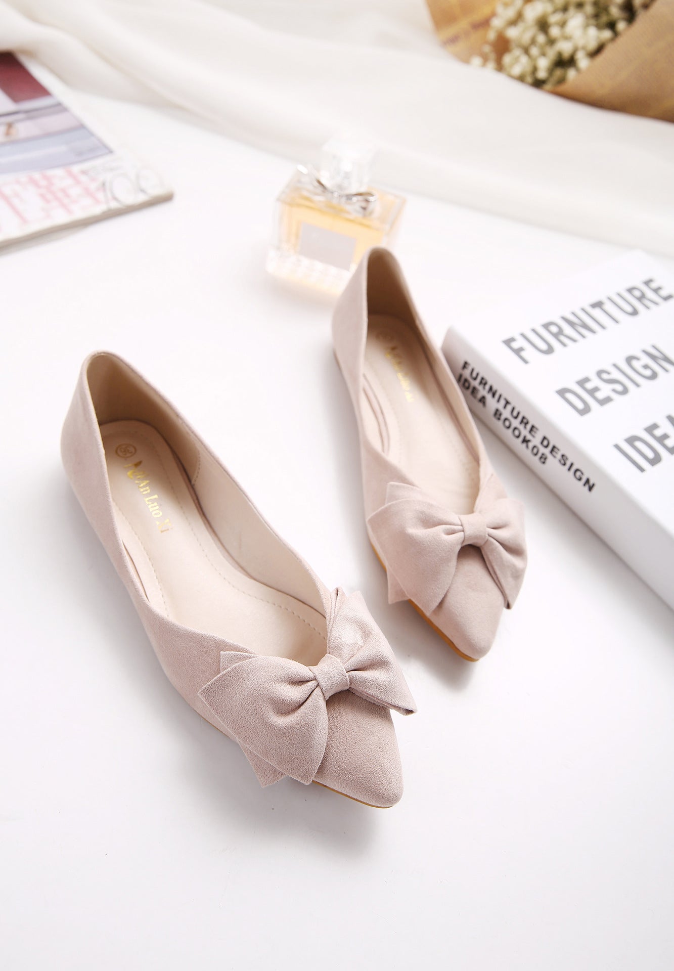 OrthoCare | Soft Bow Detail Ballet Flats