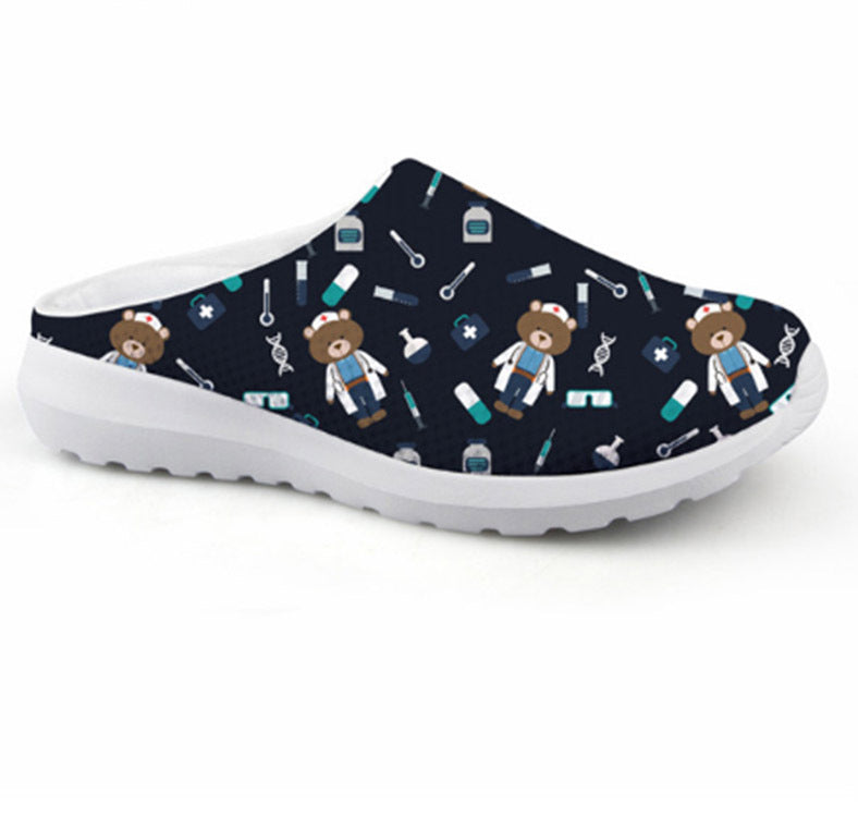 OrthoCare Cartoon Print Lightweight Comfort Clogs