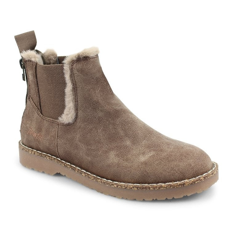 OrthoCare Leopard Suede Boots - Warm & Supportive