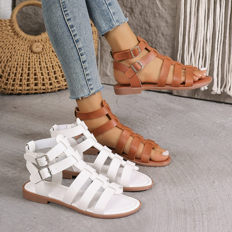 OrthoCare Sandals - Thick Heel Non-Slip Comfort