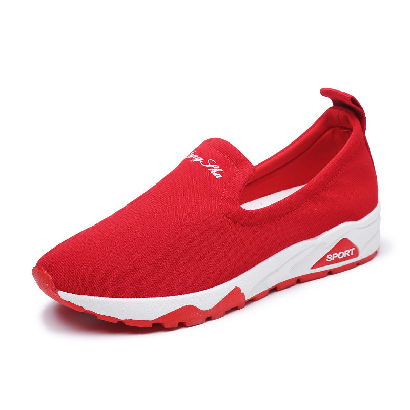 OrthoCare Canvas Shoes - Comfort High Heel Design
