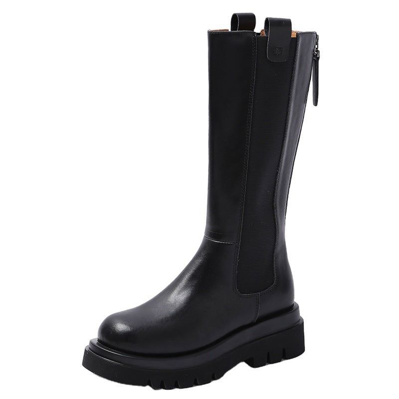 OrthoCare | Mid-Calf Boots with Treaded Sole & Zipper