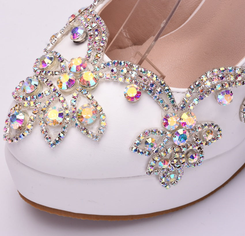 OrthoCare Rhinestone High Heel Shoes