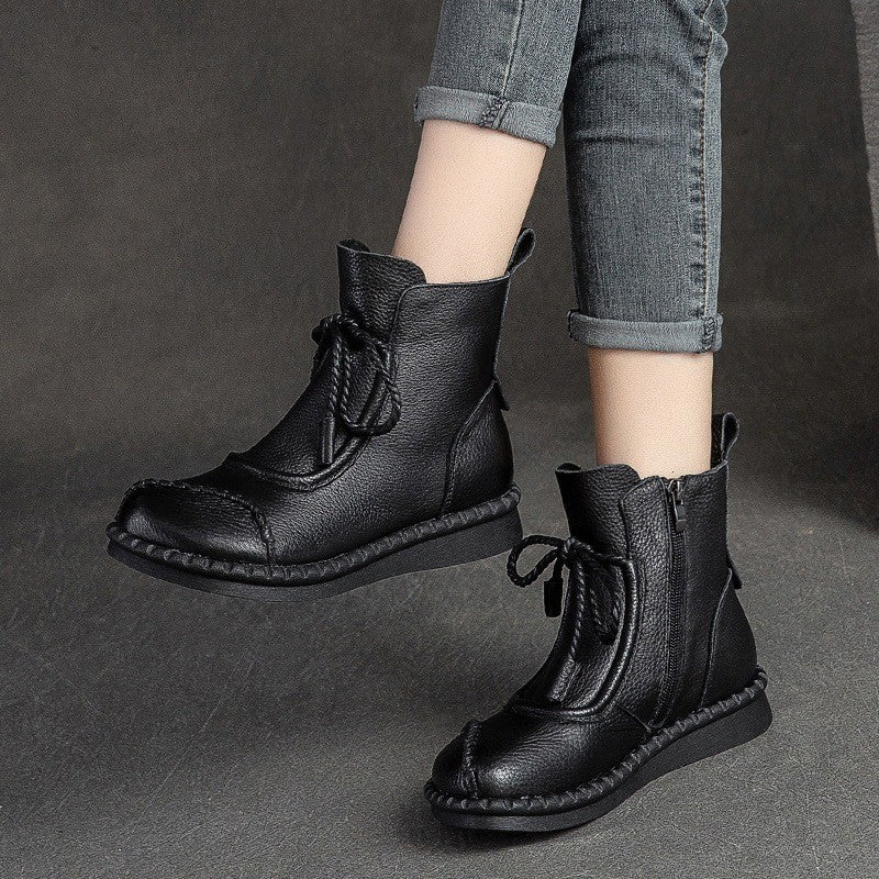 OrthoCare Ankle Boots – Soft Sole & Non-Slip Comfort