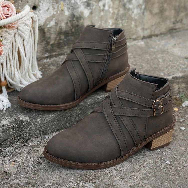 OrthoCare Retro Boots - Vintage Comfort Design