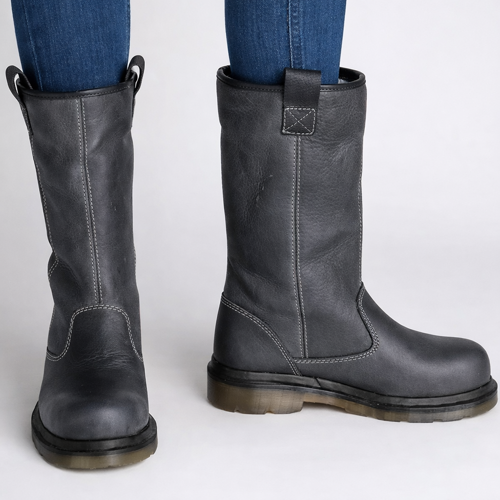 Hayden | Orthopedic Shearling-Lined Winter Leather Boots