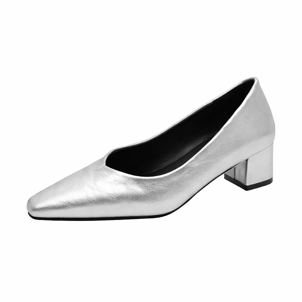 OrthoCare Square Toe Mid-Heel Shoes - Comfort Fit
