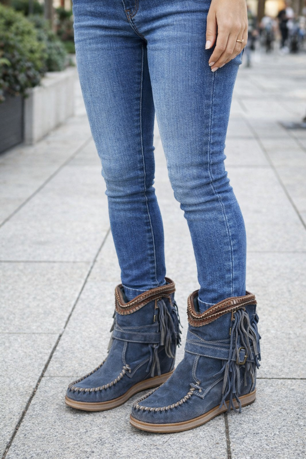 OrthoCare Tassel Ankle Boots – Premium Comfort