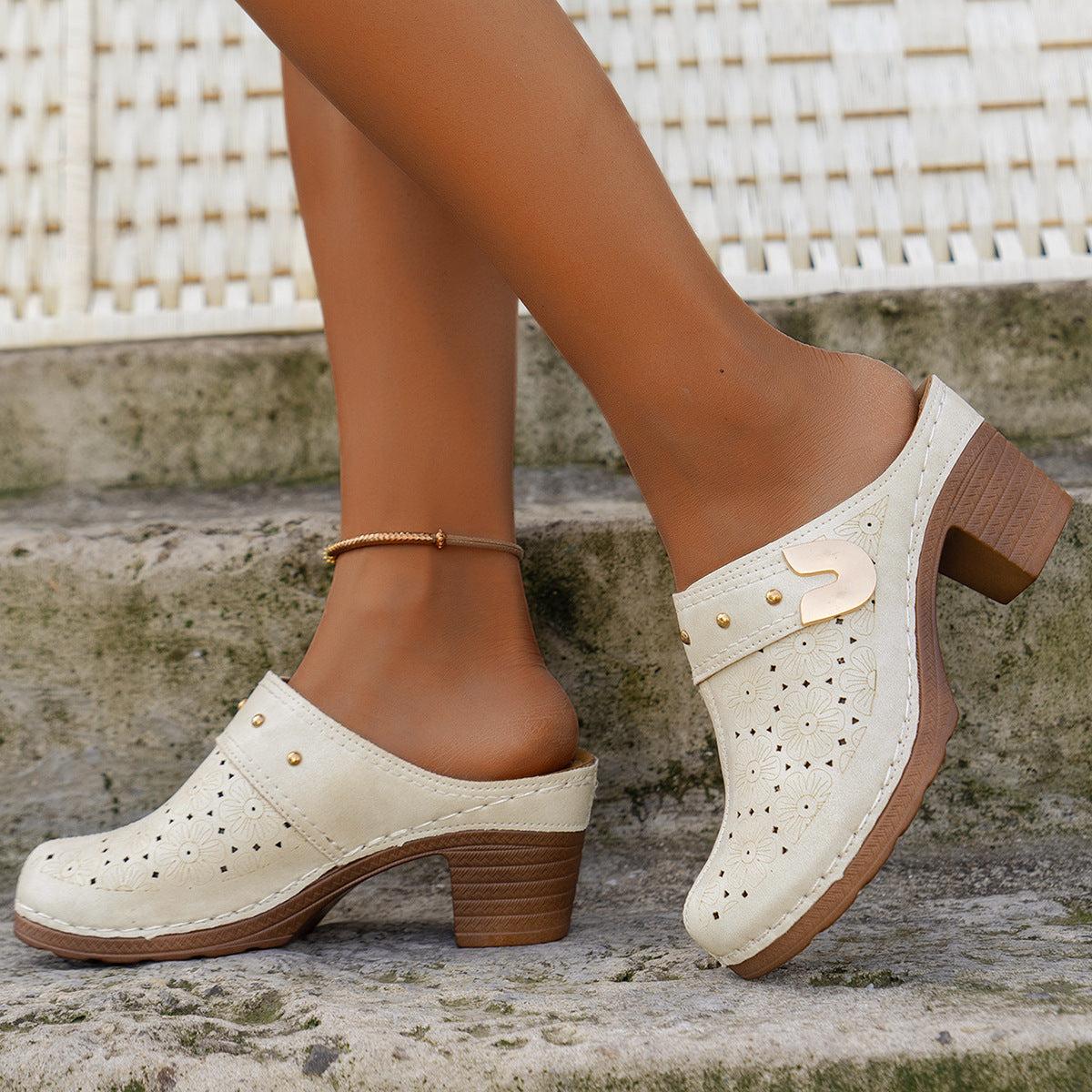 OrthoCare Sandals - High Heel Comfort Clogs