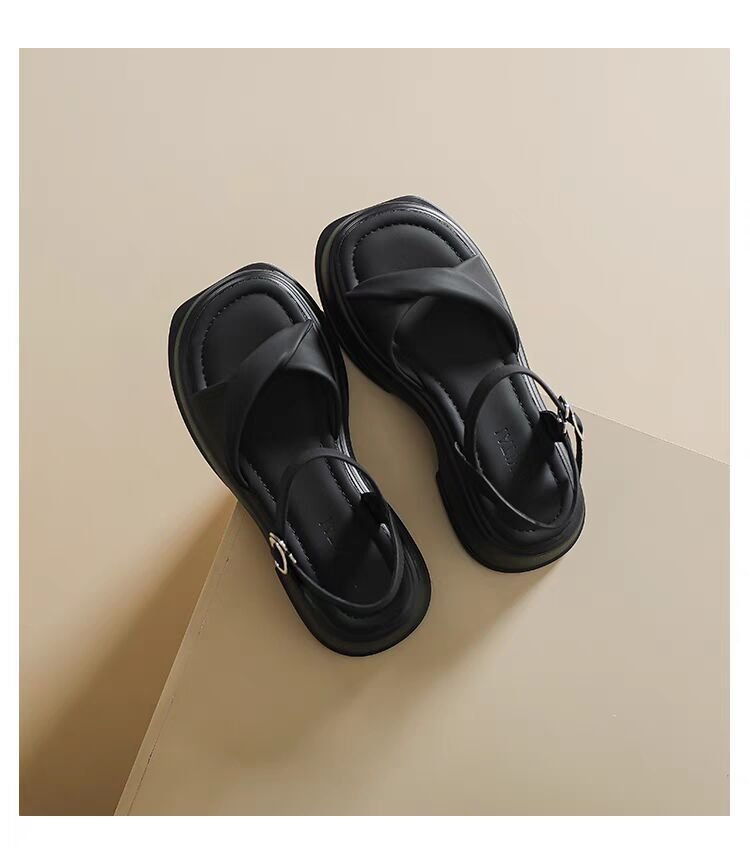 OrthoCare | Sporty Double Strap Platform Sandals