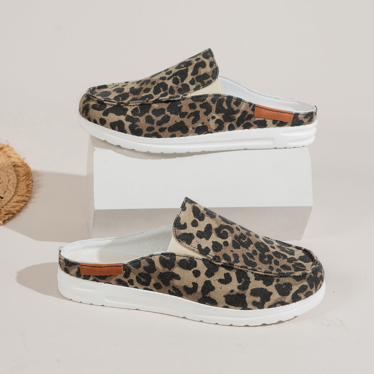 Orthopedic Slip-On Mule Shoes – Lightweight Breathable Comfort Walking Flats