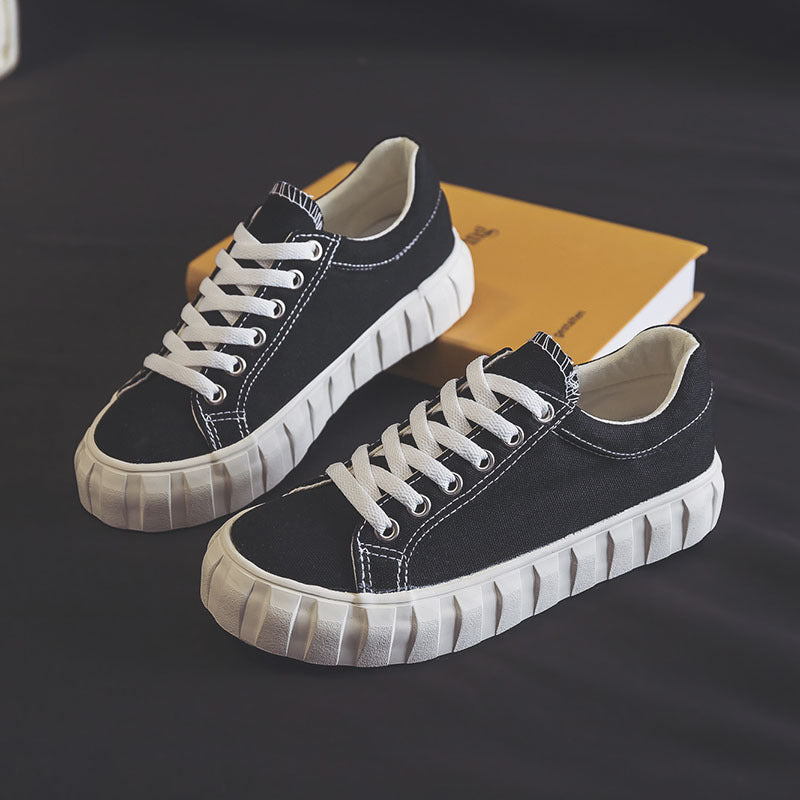 OrthoCare Classic Canvas Shoes For Girls With A Collegiate Style