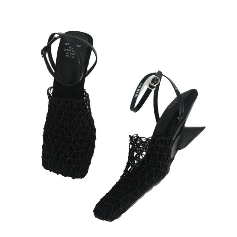 Inara | Women’s Orthopedic Woven Mesh Slingback Heels