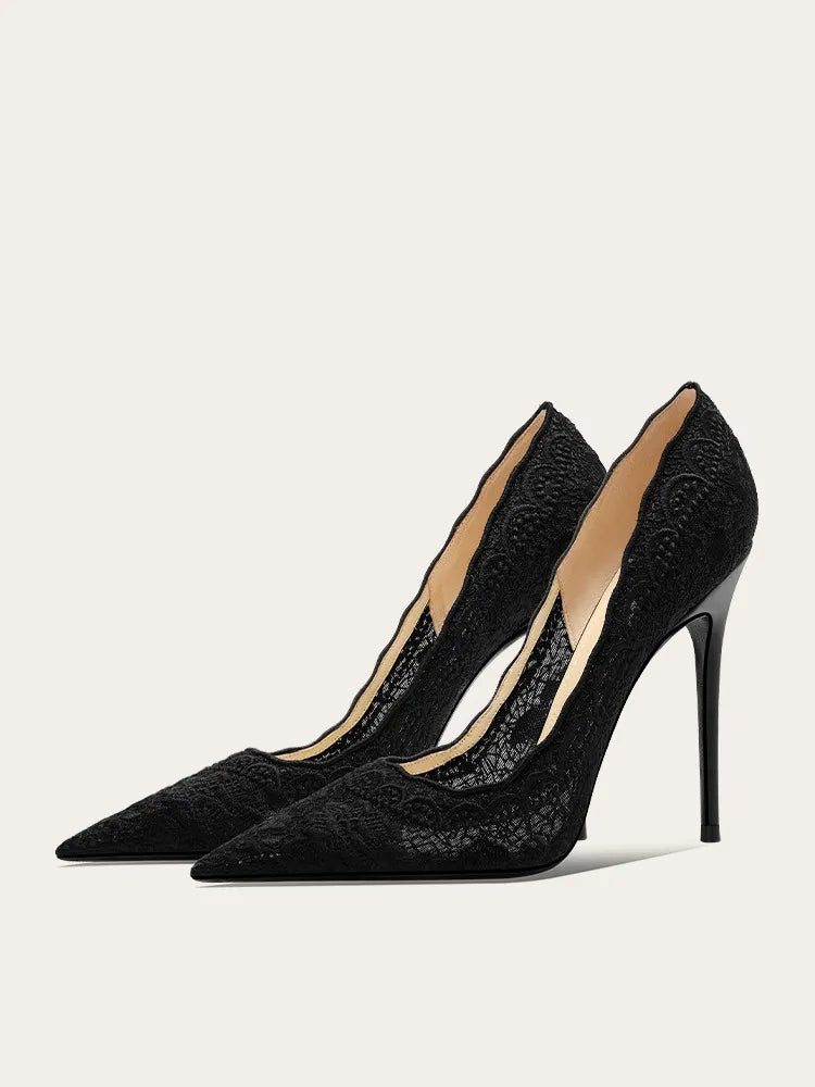 OrthoCare Lace Heels - Elegant Support
