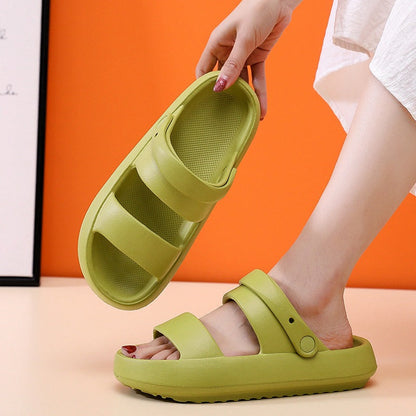 OrthoCare Unisex Adjustable Sandals With A 3Cm Thick Sole