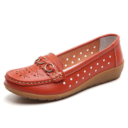 Koraline | Women’s Orthopedic Perforated Loafer Flats