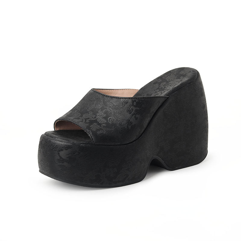 Halo | Women’s Orthopedic Platform Wedge Slide Sandals