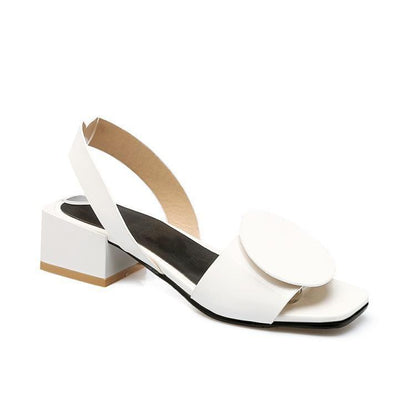 OrthoCare Patent Leather Mid-Heel Shoes With Buckle