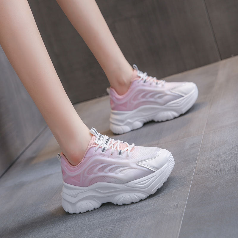 OrthoCare Chunky Platform Running Sneakers