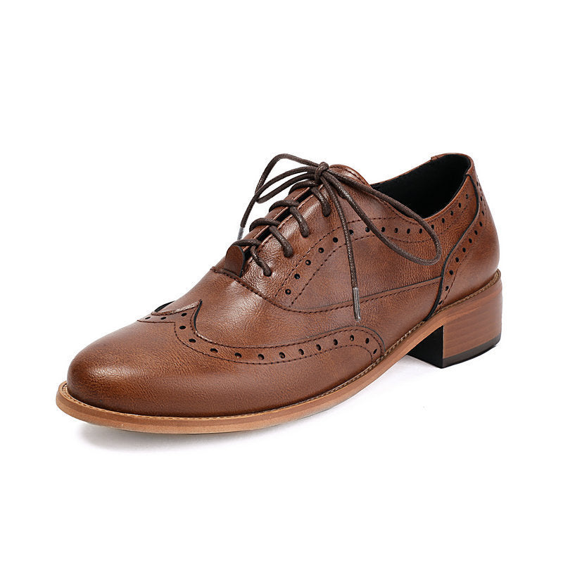 OrthoCare Retro Oxfords - Lace-Up Comfort Shoes