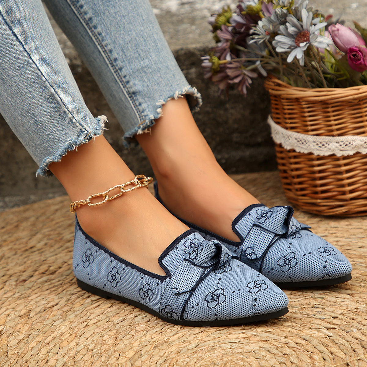 OrthoCare Comfortable Non-Slip Knotted Loafers