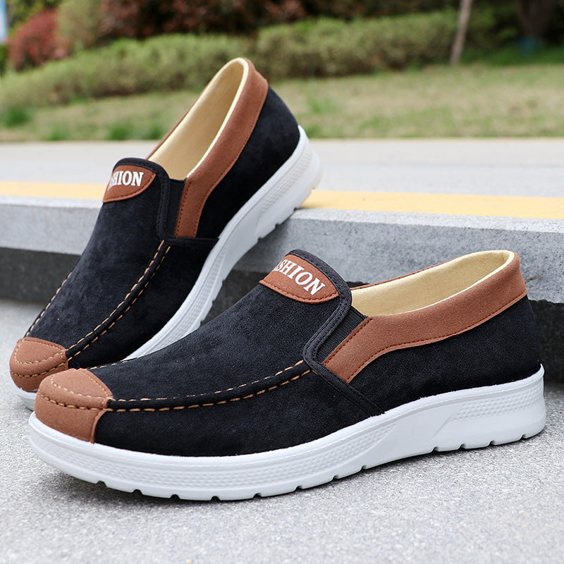 OrthoCare Men’s Slip-On Shoes – Breathable Comfort