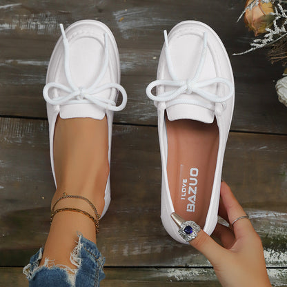 Elysia | Women’s Orthopedic Bow Slip-On Casual Flats