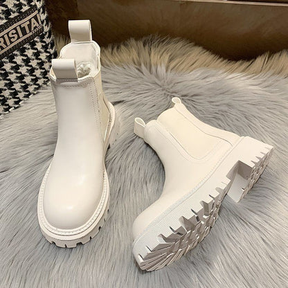 Elsa | Orthopedic Chunky Chelsea Ankle Boots
