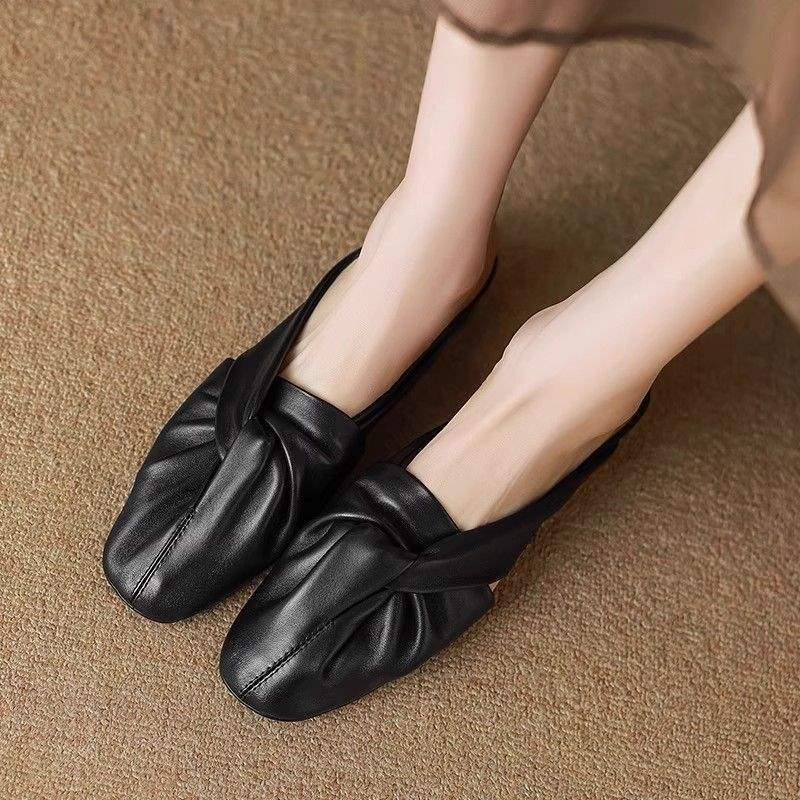 Hyacinth | Women’s Orthopedic Knot Detail Mule Flats