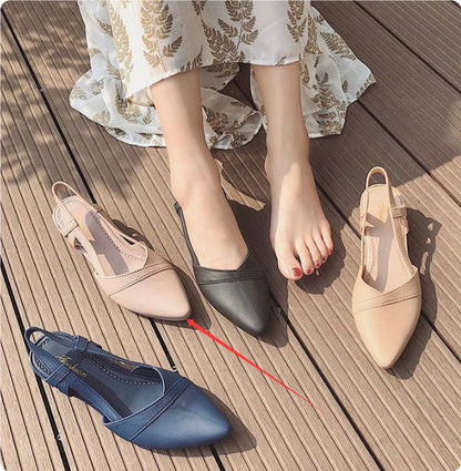 Primrose | Women’s Orthopedic Pointed Toe Mary Jane Slingback Flats