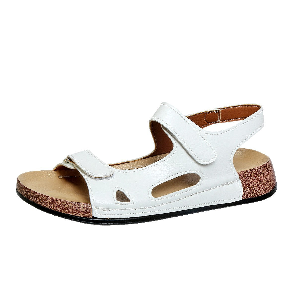 OrthoCare Double Buckle Cork Footbed Comfort Sandals