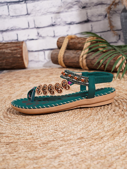 Nymeria | Women’s Orthopedic Bohemian Charm Toe Ring Sandals