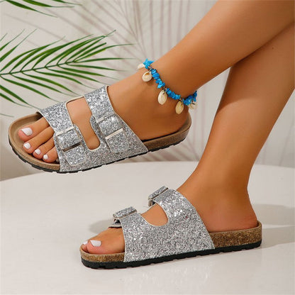 OrthoCare Double Buckle Sandals - Summer Shine And Comfort