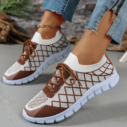 Magnolia | Women’s Orthopedic Breathable Knit Walking Sneakers