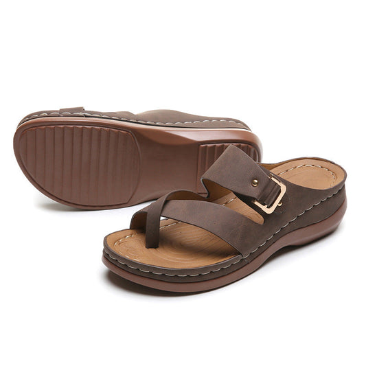 Anika | Orthopedic Adjustable Comfort Slide Sandals