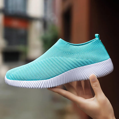 Orthopedic Balanc Women’s Slip-On Sneakers – Breathable Lightweight Walking Shoes