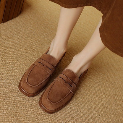 OrthoCare Sheepskin Pumps - Square & Round Toe Design