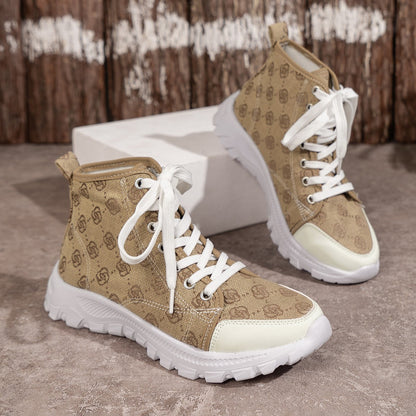 Rose | Orthopedic Casual Lace-Up Ankle Sneakers