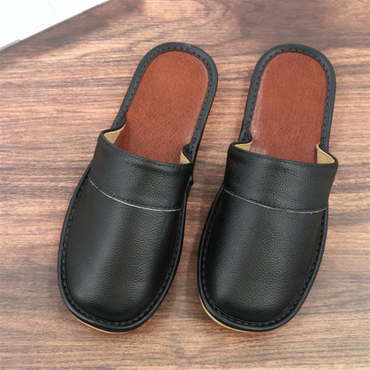 OrthoCare | Classic Leather Slip-On Mule Clogs