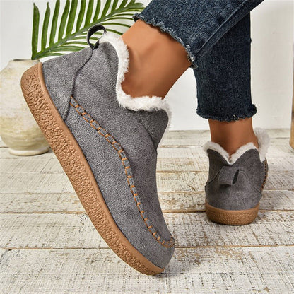 Mona | Orthopedic Warm Plush Ankle Boots