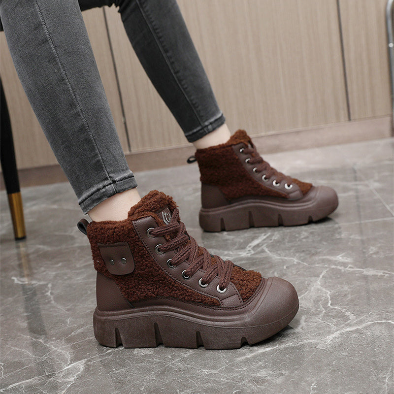 Maayan | CozyTrek Orthopedic Plush Winter Boots