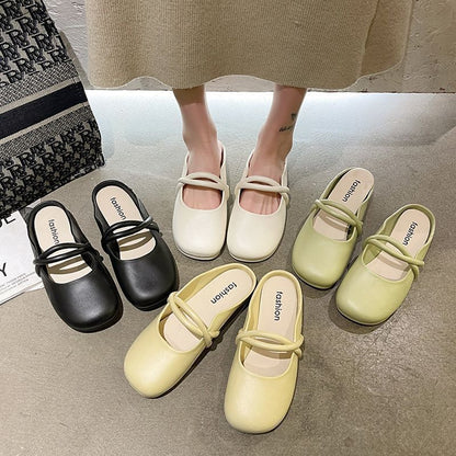 Quilla | Women’s Orthopedic Mary Jane Mule Comfort Flats