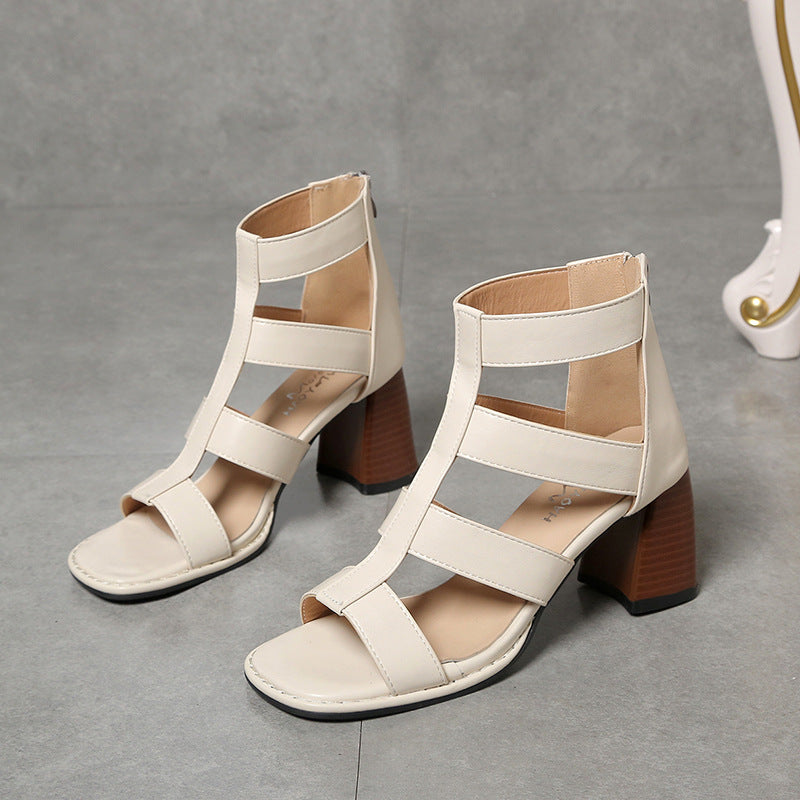 Ruelle | Women’s Orthopedic Gladiator Block Heel Sandals