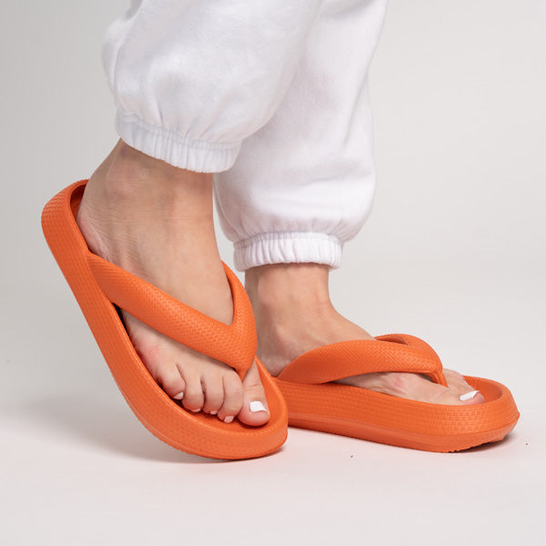 OrthoCare Unique Thick Beach Flip-Flops For Optimal Comfort