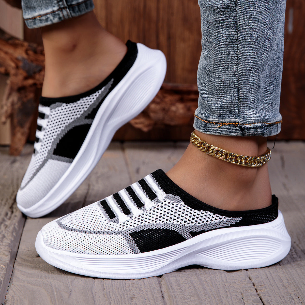 Brinley | Women’s Orthopedic Breathable Slip-On Walking Sneakers