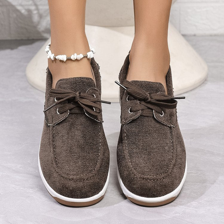 OrthoCare Plus Size Canvas Shoes - Breathable Comfort