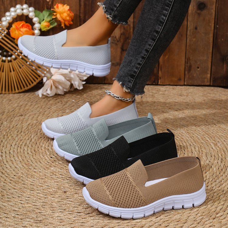 OrthoCare Mesh Flats - Breathable Casual Shoes Women
