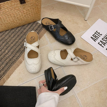 Aislin | Women’s Orthopedic Woven Slip-On Flat Sandals